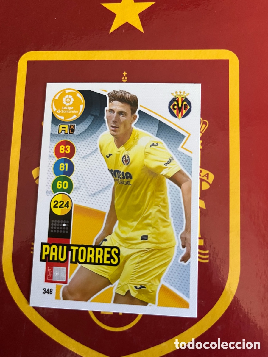 Cromos de Futebol: 348 PAU TORRES ADRENALYN 2020 2021 20 21 VILLARREAL