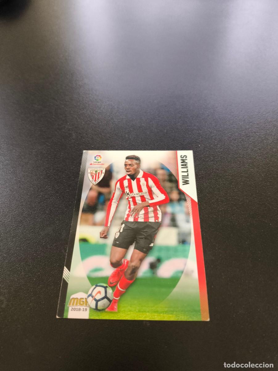 Cromos de f&uacute;tbol: 46 Williams ATHLETIC DE BILBAO PANINI LIGA MECRACRACKS MGK 2018 2019 18 19 NO ESTE ADRENALYN