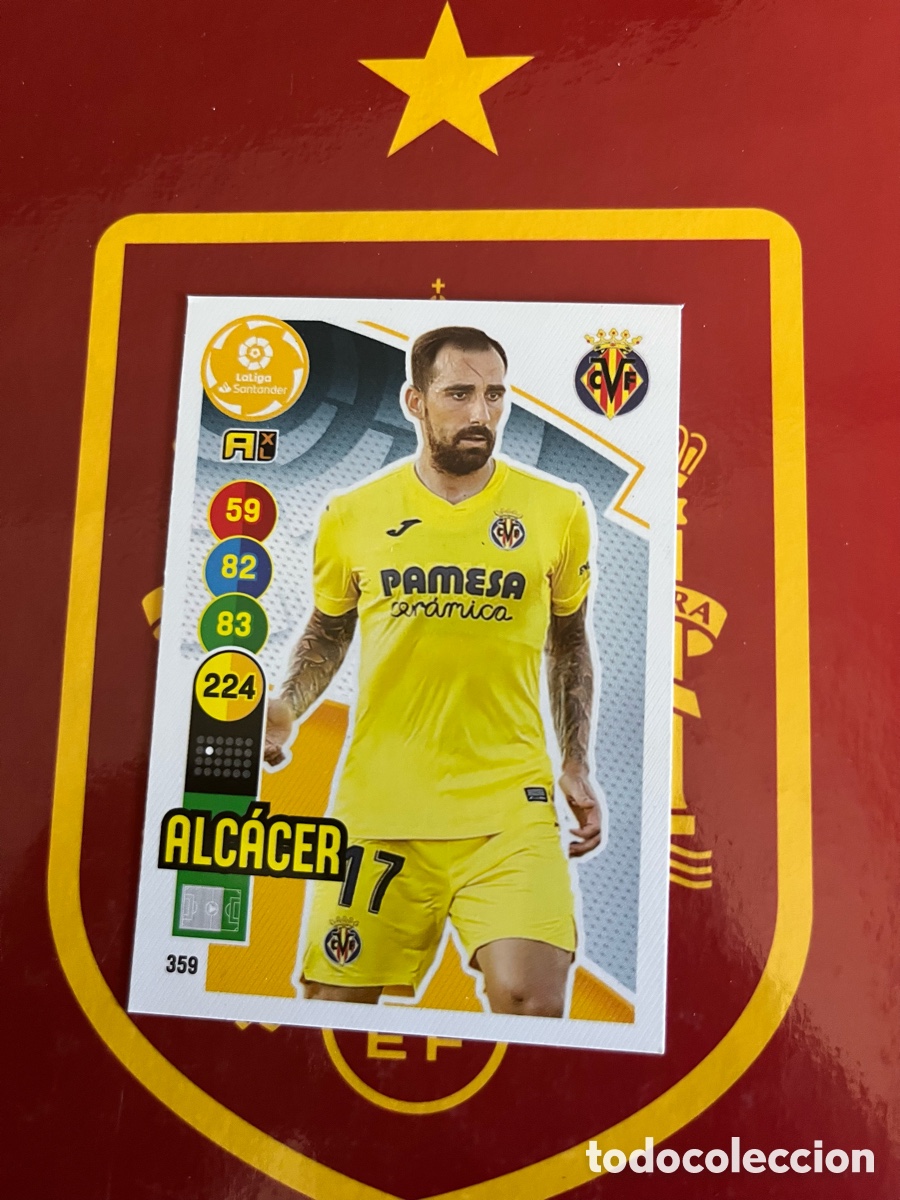 Cromos de f&uacute;tbol: 359 ALC&Aacute;CER ADRENALYN 2020 2021 20 21 VILLARREAL