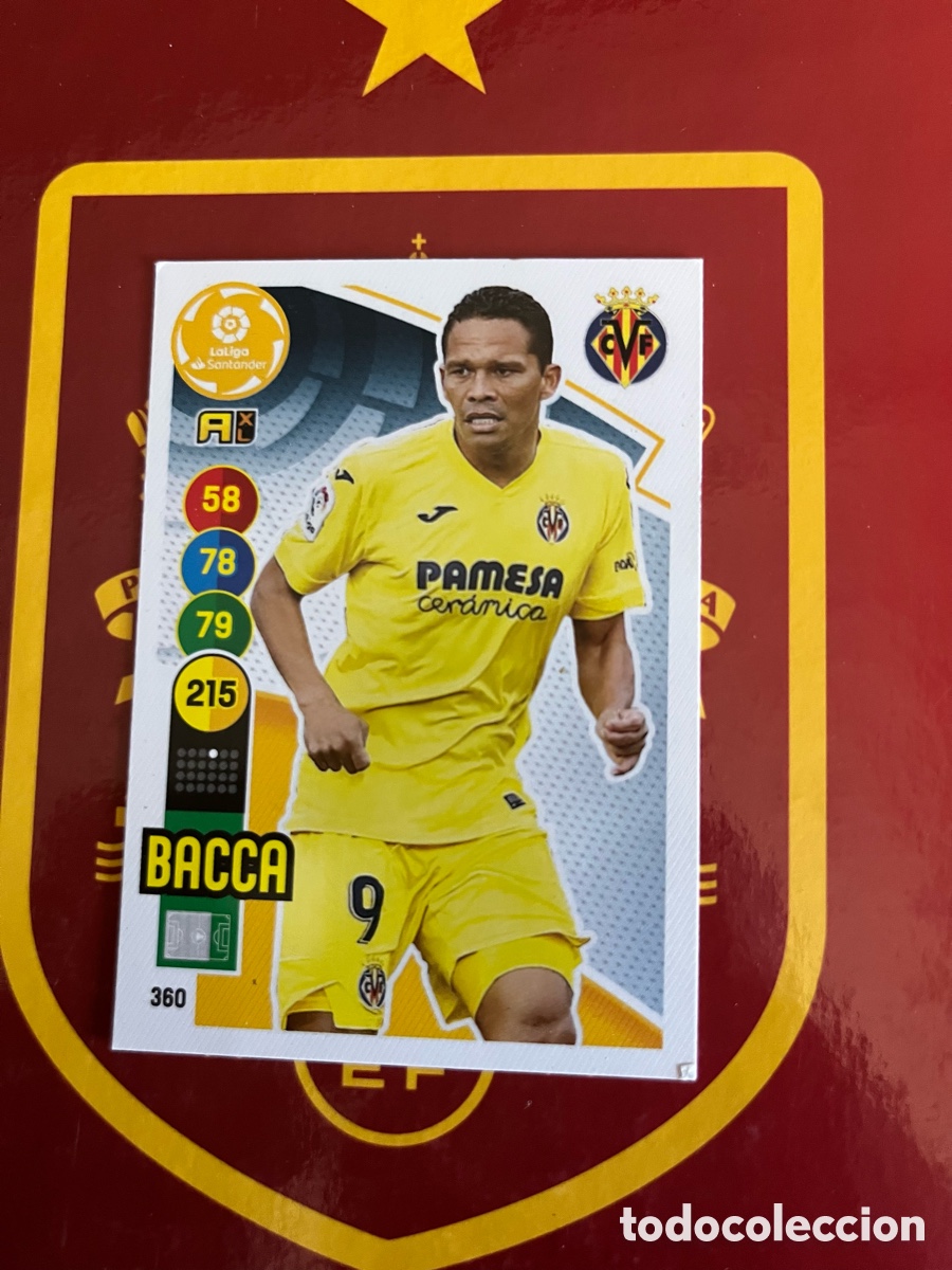 Cromos de f&uacute;tbol: 360 BACCA ADRENALYN 2020 2021 20 21 VILLARREAL