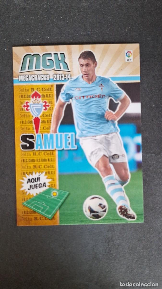 Cromos de f&uacute;tbol: L1 SAMUEL CELTA DE VIGO 97 PANINI MEGACRACKS 2013 2014 13 14