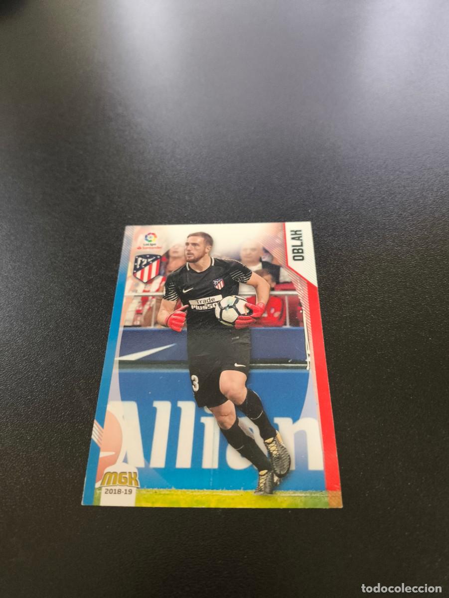 Cromos de f&uacute;tbol: 56 Oblak ATLETICO DE MADRID PANINI LIGA MECRACRACKS MGK 2018 2019 18 19 NO ESTE ADRENALYN