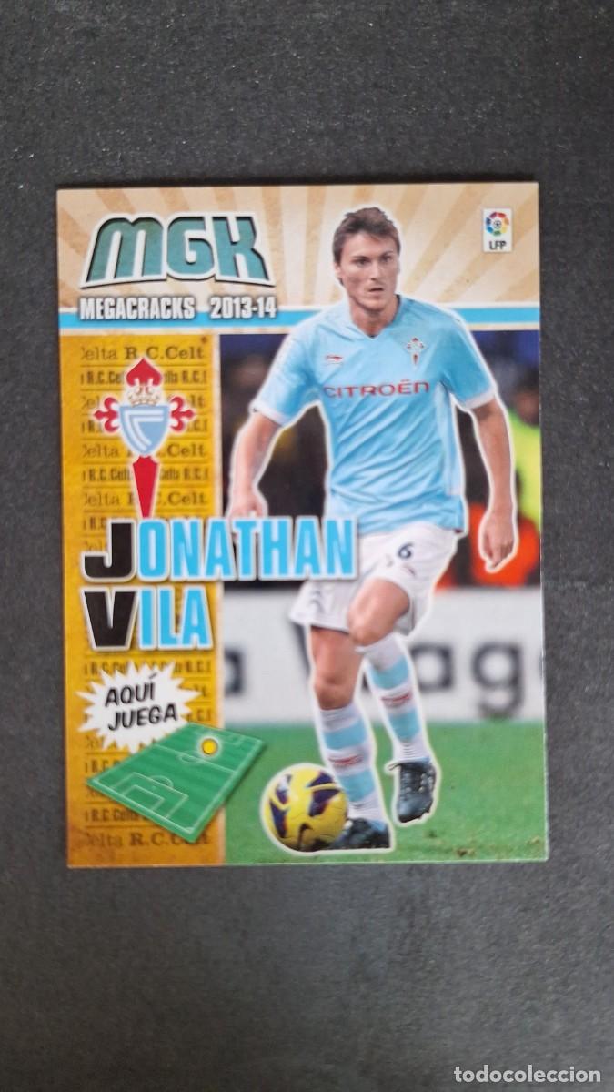 Cromos de f&uacute;tbol: L1 JONATHAN VILA CELTA DE VIGO 98 PANINI MEGACRACKS 2013 2014 13 14