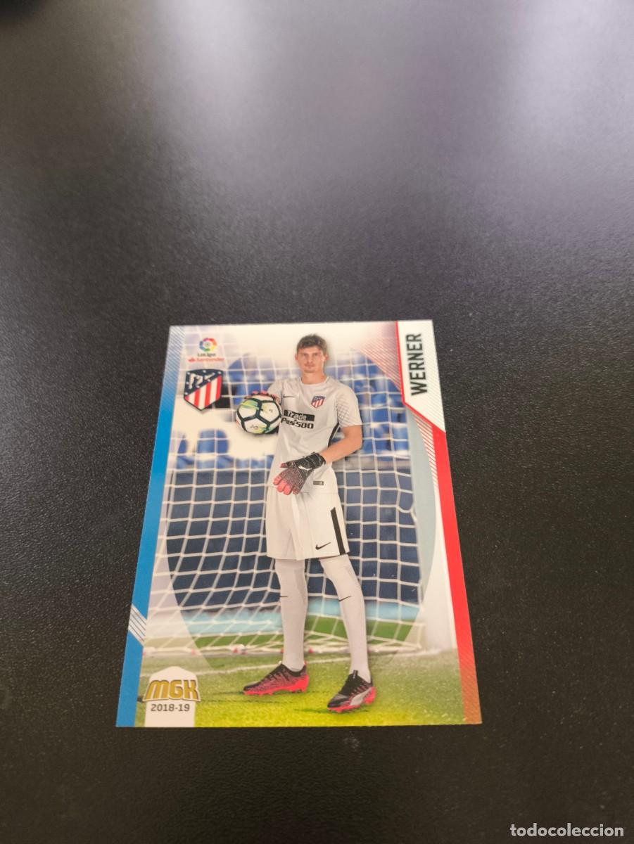Cromos de f&uacute;tbol: 57 Werner ATLETICO DE MADRID PANINI LIGA MECRACRACKS MGK 2018 2019 18 19 NO ESTE ADRENALYN