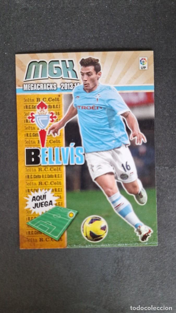 Cromos de f&uacute;tbol: L1 BELLVIS CELTA DE VIGO 99 PANINI MEGACRACKS 2013 2014 13 14