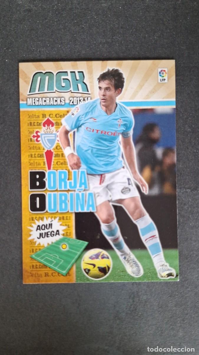 Fu&szlig;ball-Sticker: L1 BORJA OUBI&Ntilde;A CELTA DE VIGO 100 PANINI MEGACRACKS 2013 2014 13 14