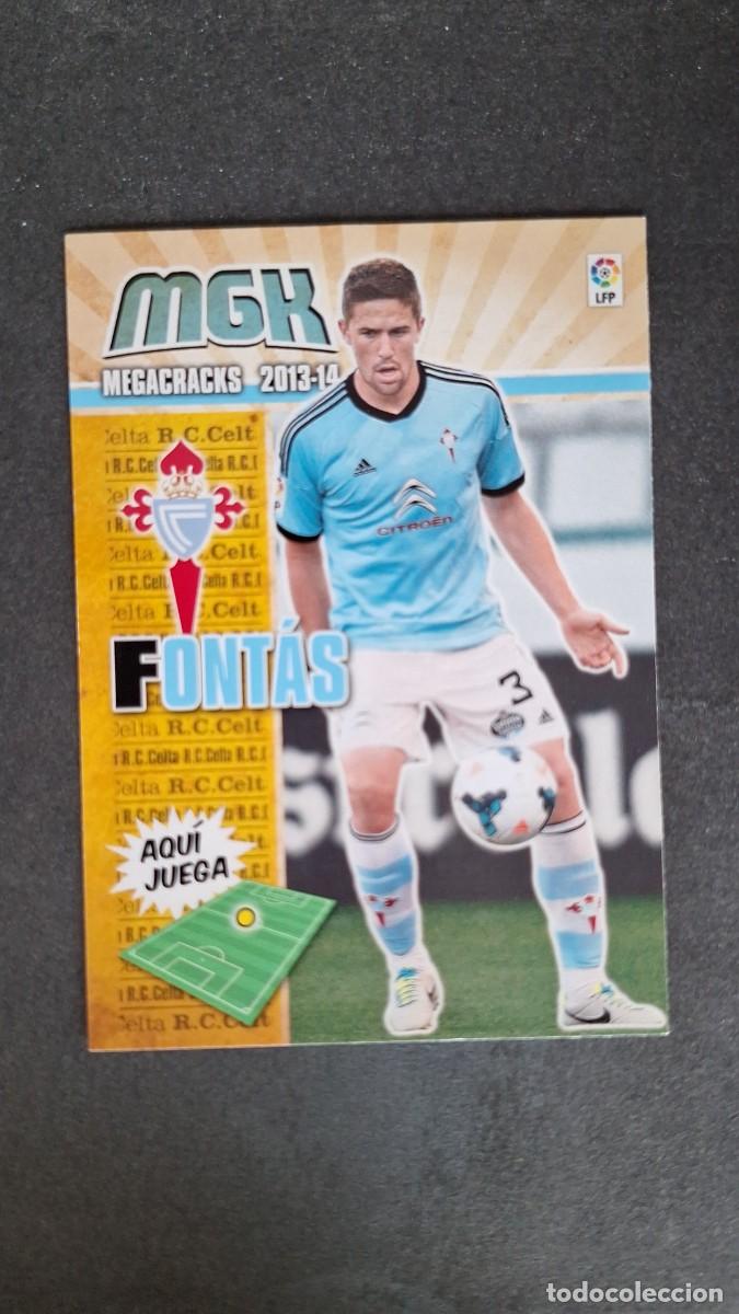 Fu&szlig;ball-Sticker: L1 FONTAS CELTA DE VIGO 101 PANINI MEGACRACKS 2013 2014 13 14