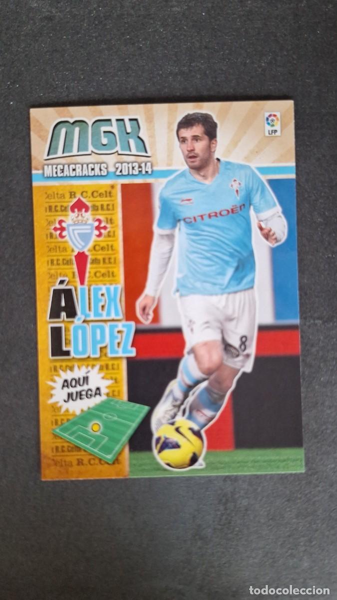 Fu&szlig;ball-Sticker: L1 ALEX LOPEZ CELTA DE VIGO 103 PANINI MEGACRACKS 2013 2014 13 14