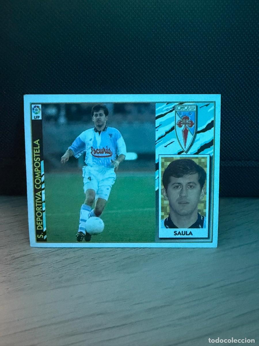 Cromos de f&uacute;tbol: LIGA 97 98 - Ediciones Este - Saula - Compostela