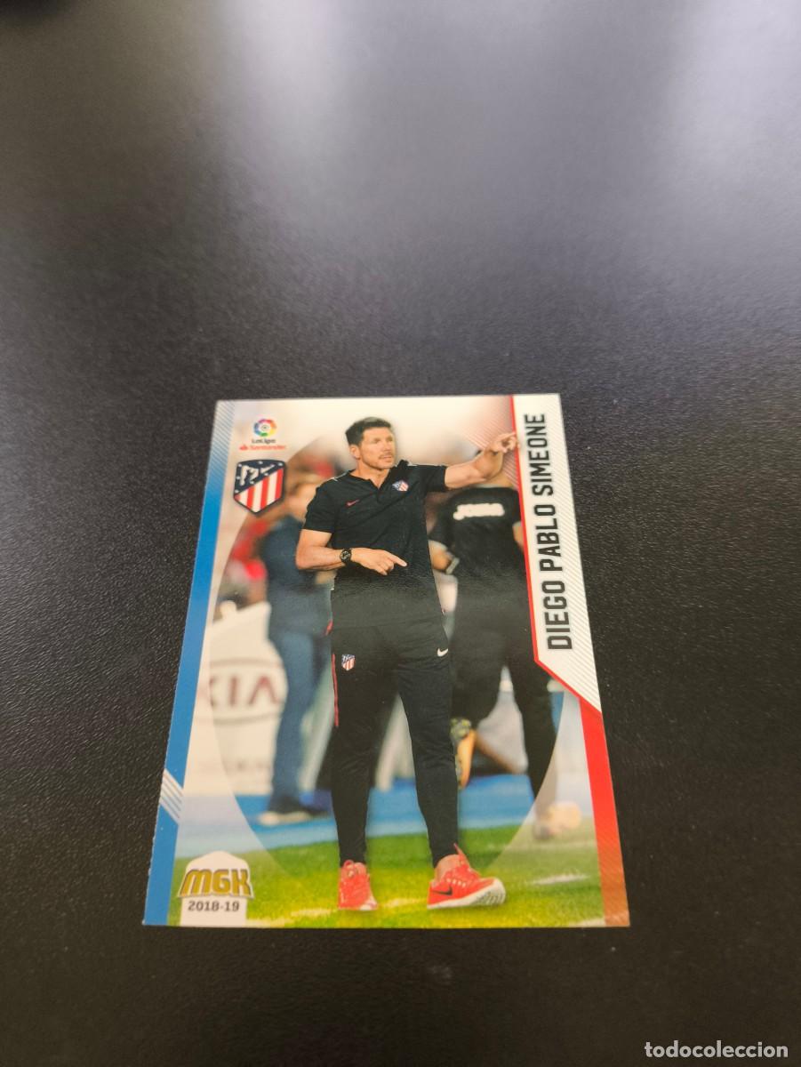 Cromos de f&uacute;tbol: 76 Simeone ATLETICO DE MADRID PANINI LIGA MECRACRACKS MGK 2018 2019 18 19 NO ESTE ADRENALYN