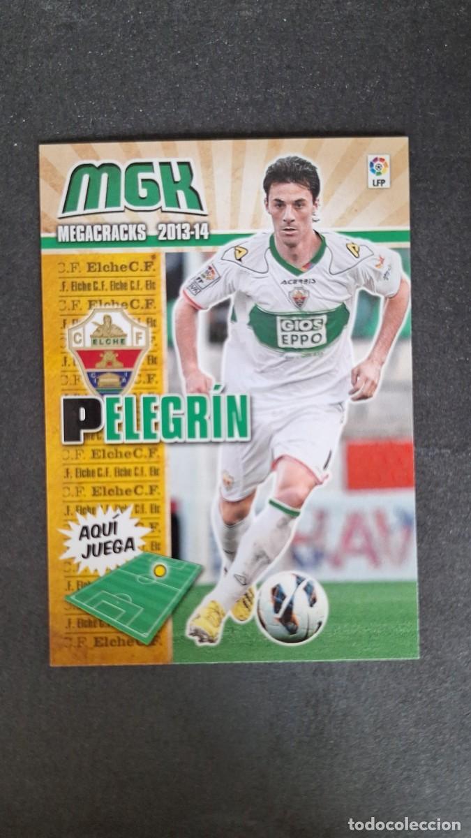 Cromos de f&uacute;tbol: L1 PELEGRIN ELCHE C. F. 114 PANINI MEGACRACKS 2013 2014 13 14