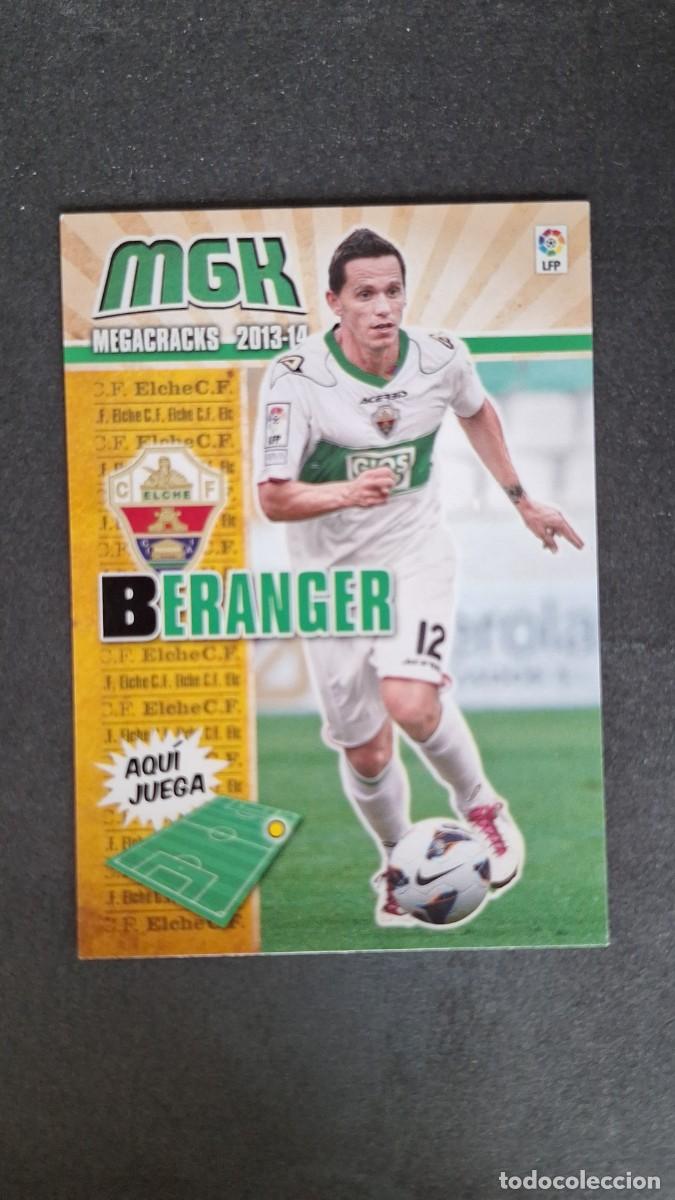 Cromos de f&uacute;tbol: L1 BERANGER ELCHE C. F. 115 PANINI MEGACRACKS 2013 2014 13 14