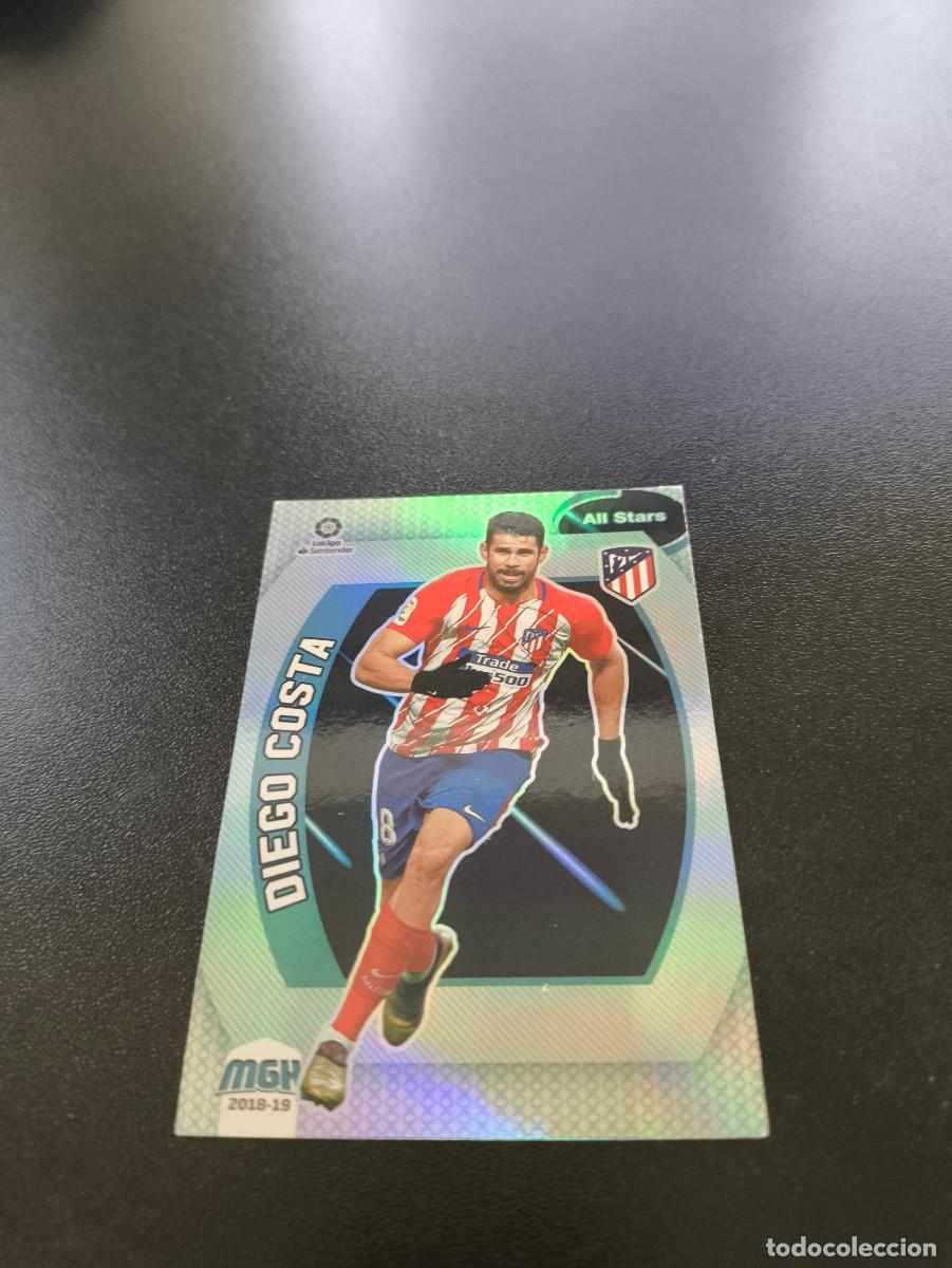 Cromos de f&uacute;tbol: 80 Diego Costa ALL STAR ATLETICO MADRID PANINI LIGA MECRACRACKS MGK 2018 2019 18 19 N ESTE ADRENALYN