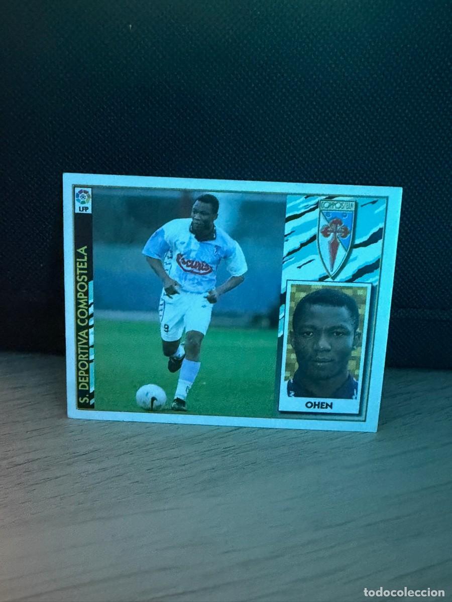 Cromos de f&uacute;tbol: LIGA 97 98 - Ediciones Este - Ohen - Compostela