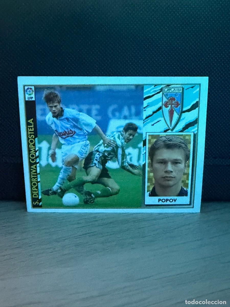 Fu&szlig;ball-Sticker: LIGA 97 98 - Ediciones Este - Popov - Compostela