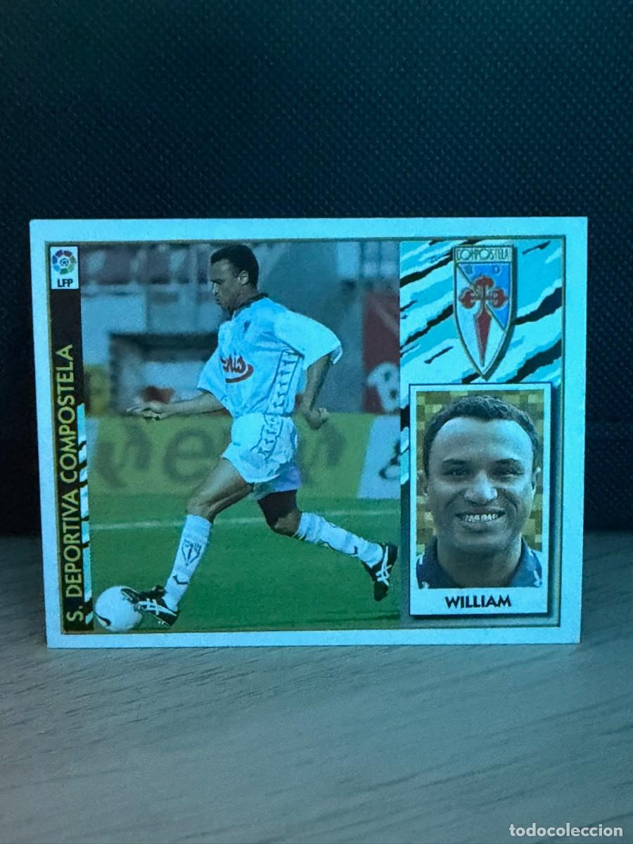 Cromos de f&uacute;tbol: LIGA 97 98 - Ediciones Este - William - Compostela