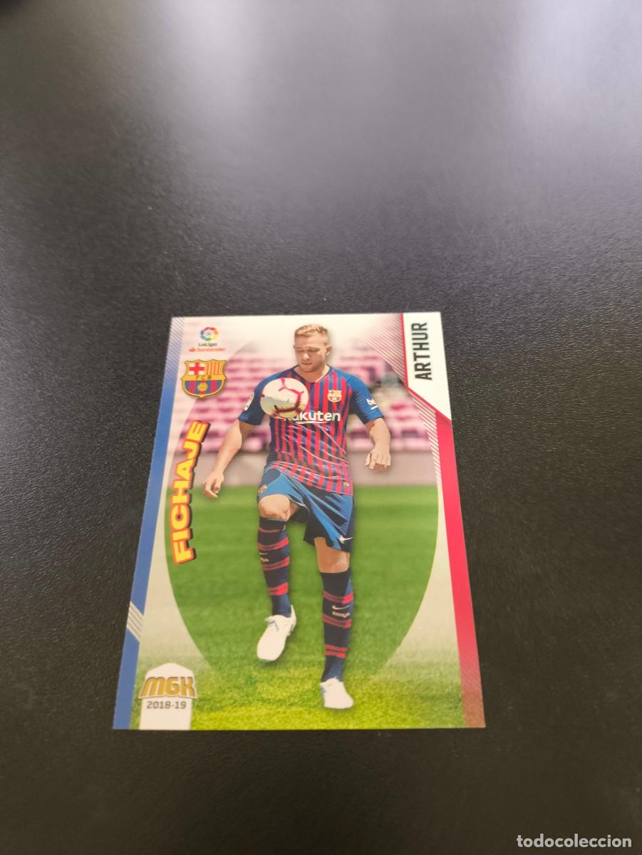 Cromos de f&uacute;tbol: 95 Arthur FICHAJE BARCELONA PANINI LIGA MECRACRACKS MGK 2018 2019 18 19 N ESTE ADRENALYN