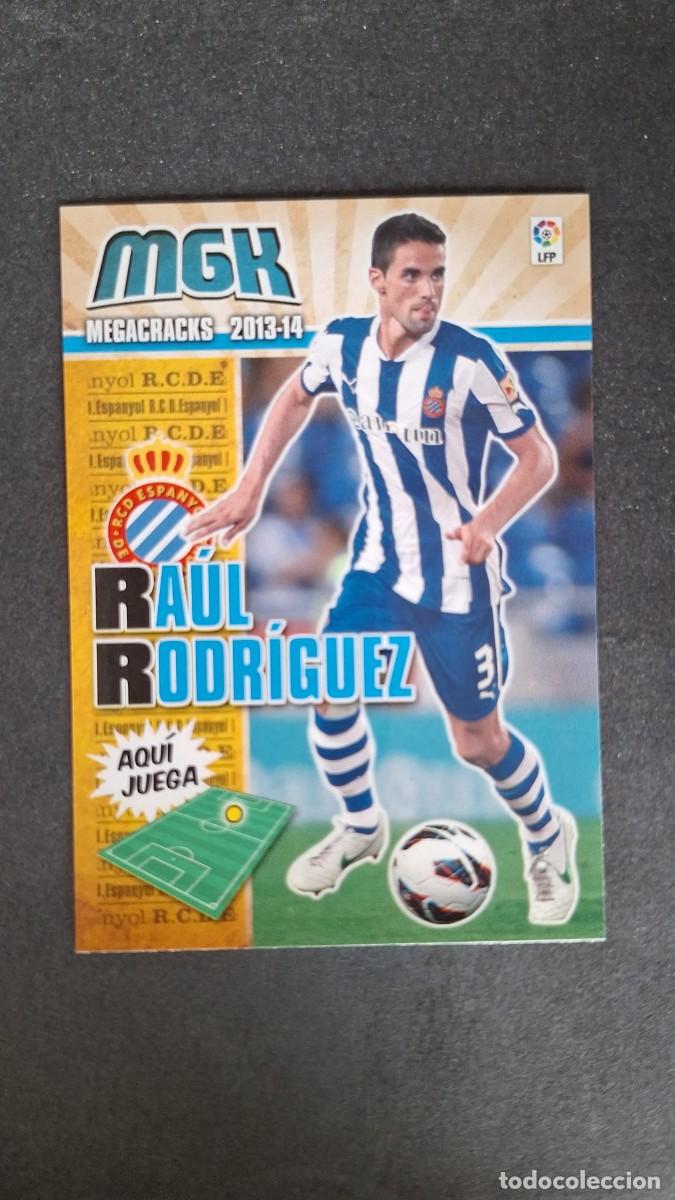 Fu&szlig;ball-Sticker: L1 RAUL RODRIGUEZ R. C. D. ESPA&Ntilde;OL 133 PANINI MEGACRACKS 2013 2014 13 14