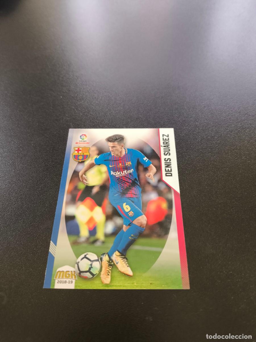 Fu&szlig;ball-Sticker: 96 Denis Su&aacute;rez BARCELONA PANINI LIGA MECRACRACKS MGK 2018 2019 18 19 N ESTE ADRENALYN