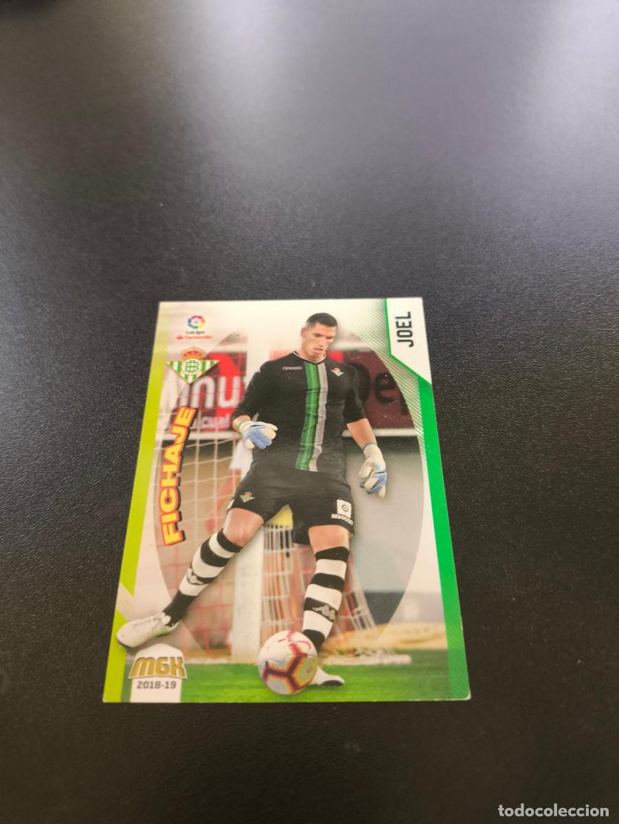 Cromos de f&uacute;tbol: 111 Joel FICHAJE BETIS PANINI LIGA MECRACRACKS MGK 2018 2019 18 19 N ESTE ADRENALYN