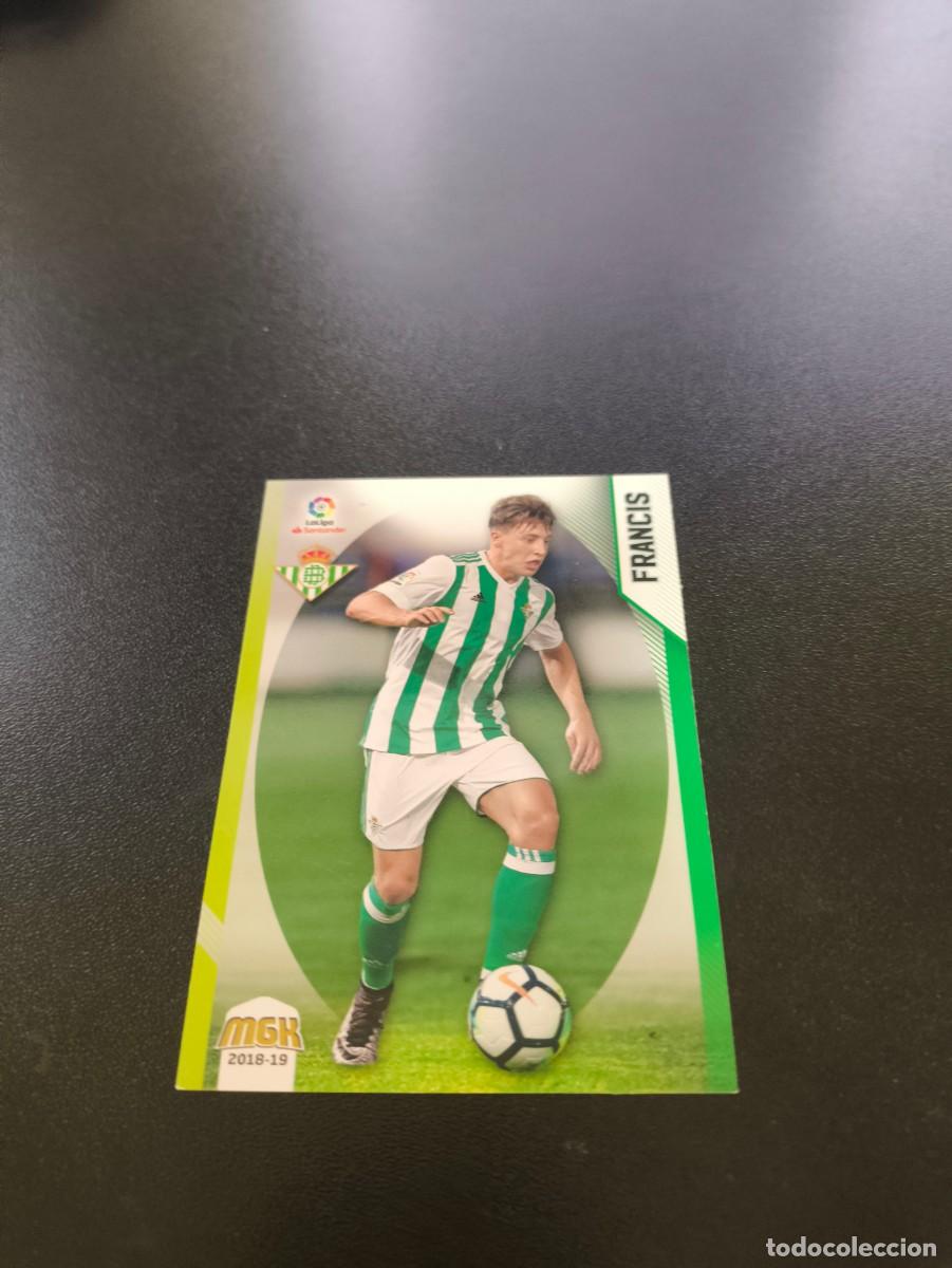 Cromos de f&uacute;tbol: 120 Francis BETIS PANINI LIGA MECRACRACKS MGK 2018 2019 18 19 N ESTE ADRENALYN