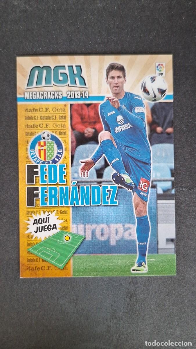 Cromos de f&uacute;tbol: L1 FEDE FERNANDEZ GETAFE C. F. 149 PANINI MEGACRACKS 2013 2014 13 14