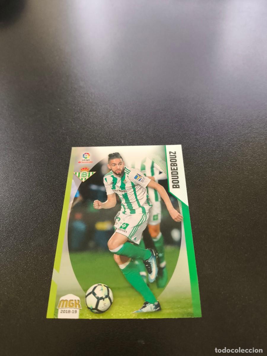 Cromos de f&uacute;tbol: 125 Ryad Boudebouz BETIS PANINI LIGA MECRACRACKS MGK 2018 2019 18 19 N ESTE ADRENALYN