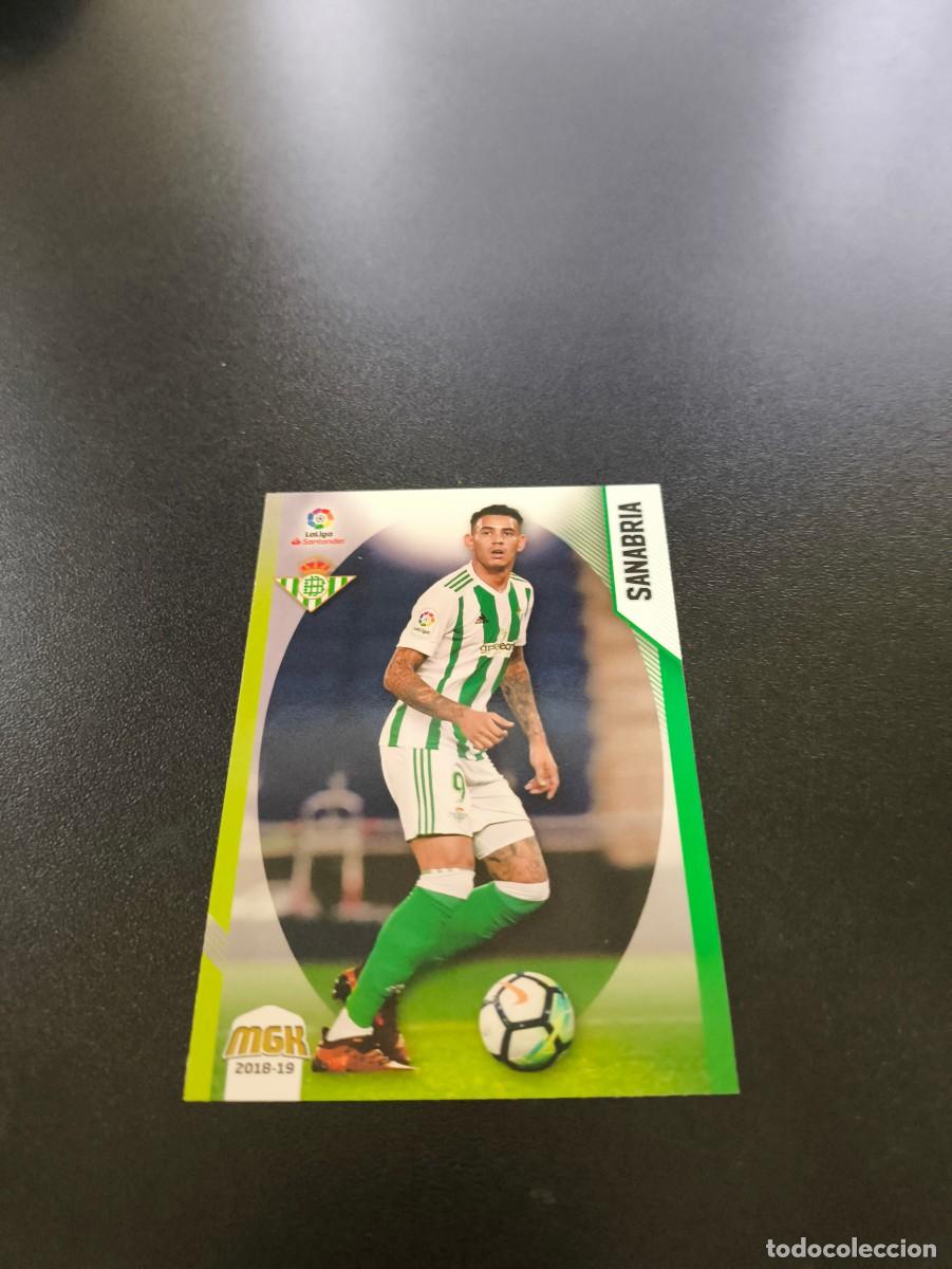 Cromos de f&uacute;tbol: 129 Sanabria BETIS PANINI LIGA MECRACRACKS MGK 2018 2019 18 19 N ESTE ADRENALYN