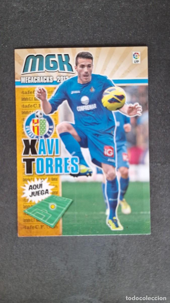 Cromos de f&uacute;tbol: L1 XAVI TORRES GETAFE C. F. 156 PANINI MEGACRACKS 2013 2014 13 14