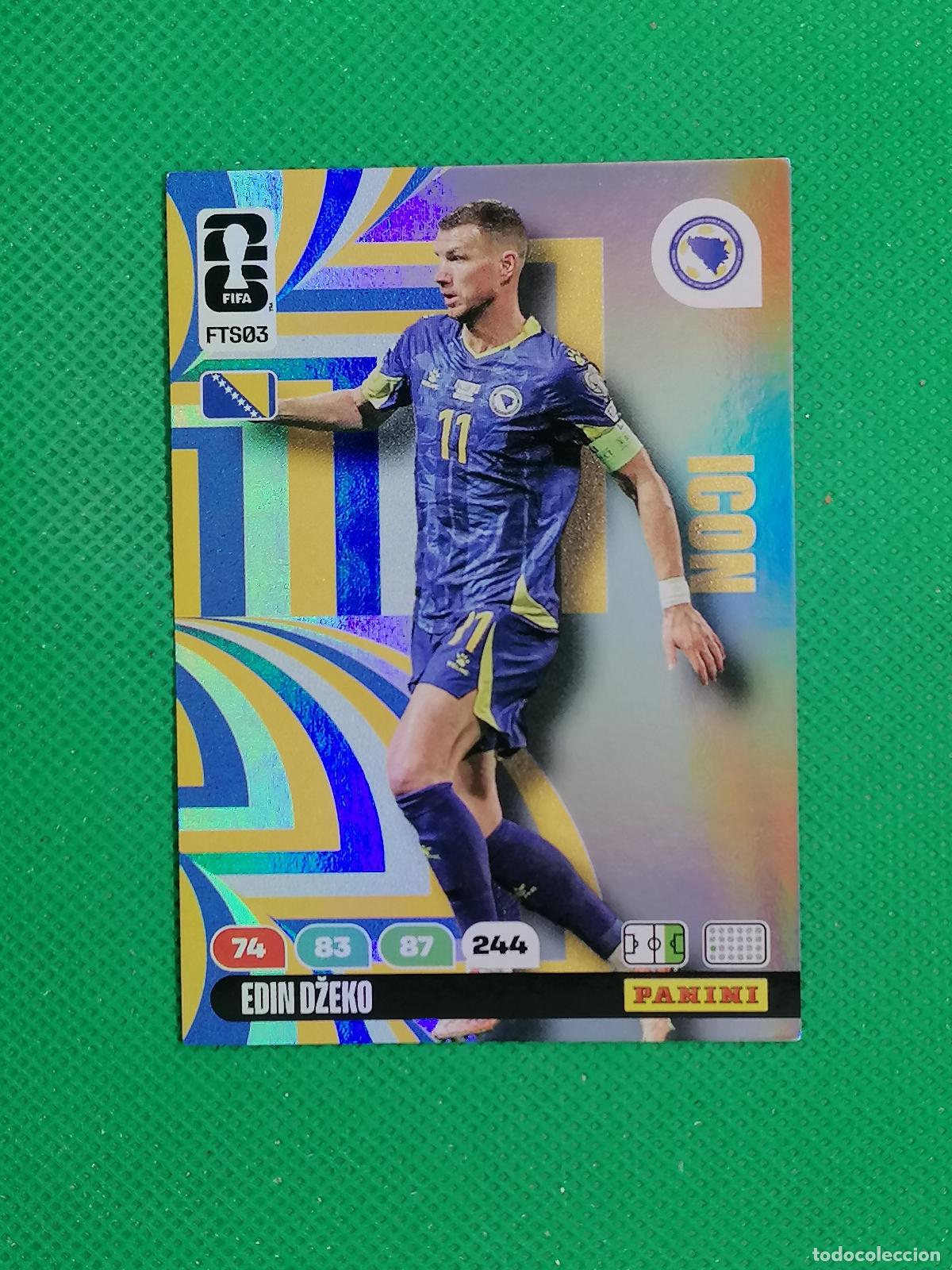 Cromos de f&uacute;tbol: FTS03 EDIN DZEKO ICON BOSNIA UPDATE ⚽ PANINI ADRENALYN FIFA WORLD CUP 26 2026 ⚽