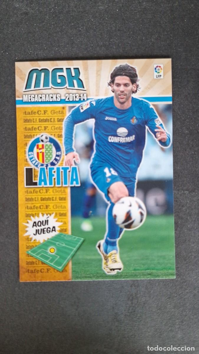 Cromos de f&uacute;tbol: L1 LAFITA GETAFE C. F. 157 PANINI MEGACRACKS 2013 2014 13 14