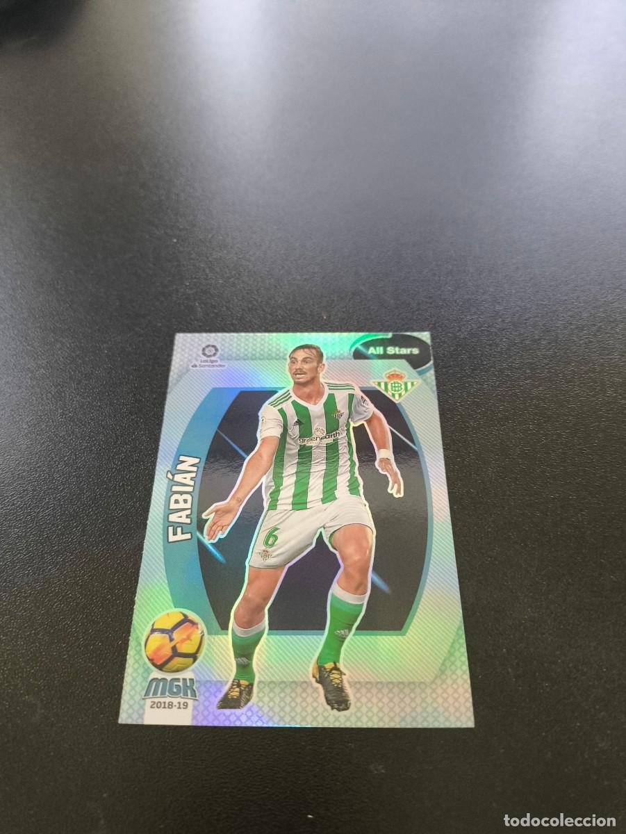Cromos de f&uacute;tbol: 134 Fabi&aacute;n Ruiz ALL STARS BETIS PANINI LIGA MECRACRACKS MGK 2018 2019 18 19 N ESTE ADRENALYN