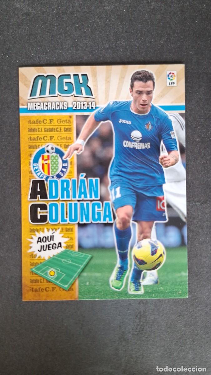 Cromos de f&uacute;tbol: L1 ADRIAN COLUNGA GETAFE C. F. 161 PANINI MEGACRACKS 2013 2014 13 14