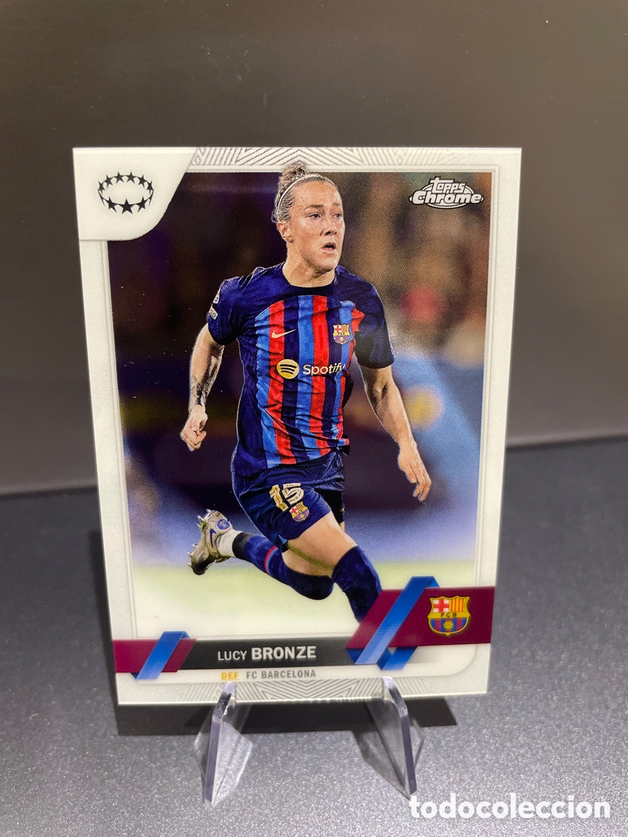 Cromos de f&uacute;tbol: Lucy Bronze 15 Topps Chrome 2022-23 FC Barcelona