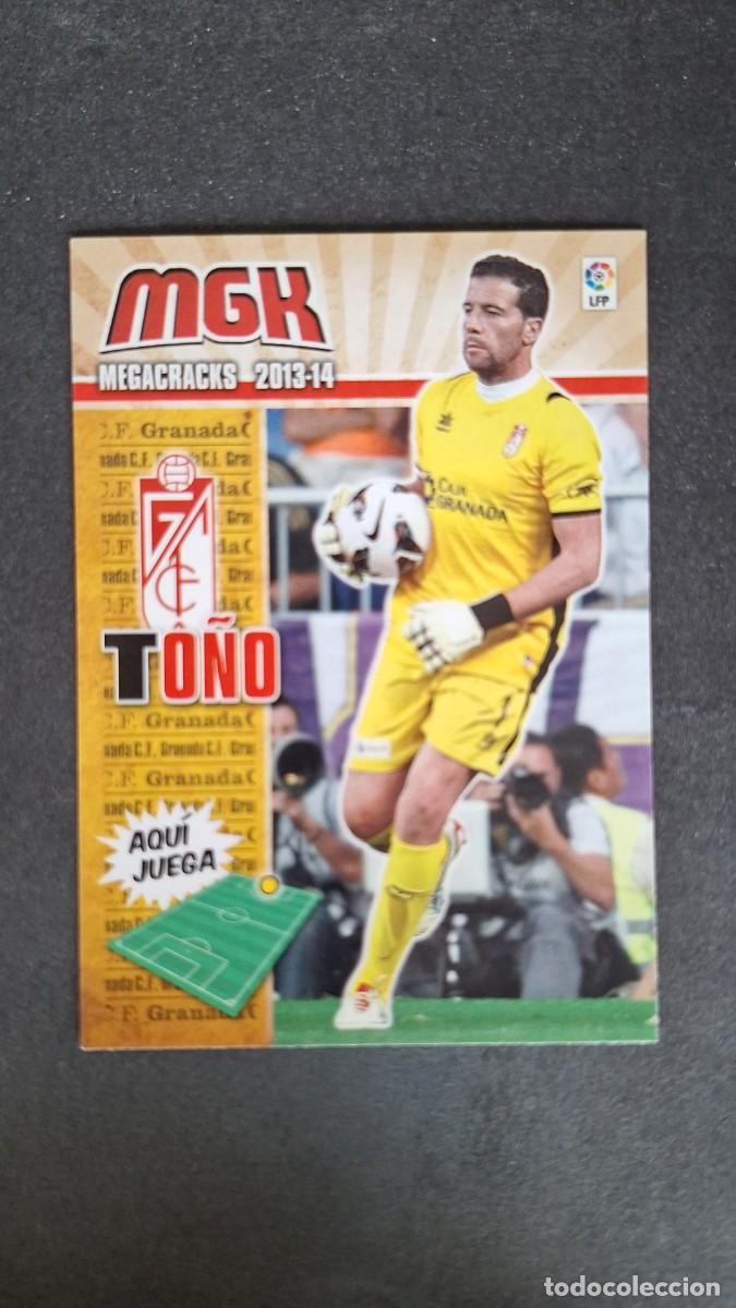 Cromos de f&uacute;tbol: L1 TO&Ntilde;O GRANADA C. F. 165 PANINI MEGACRACKS 2013 2014 13 14