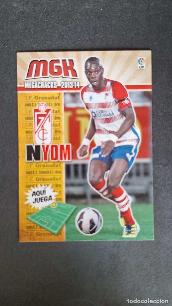 Football Stickers: L1 NYOM GRANADA C. F. 166 PANINI MEGACRACKS 2013 2014 13 14