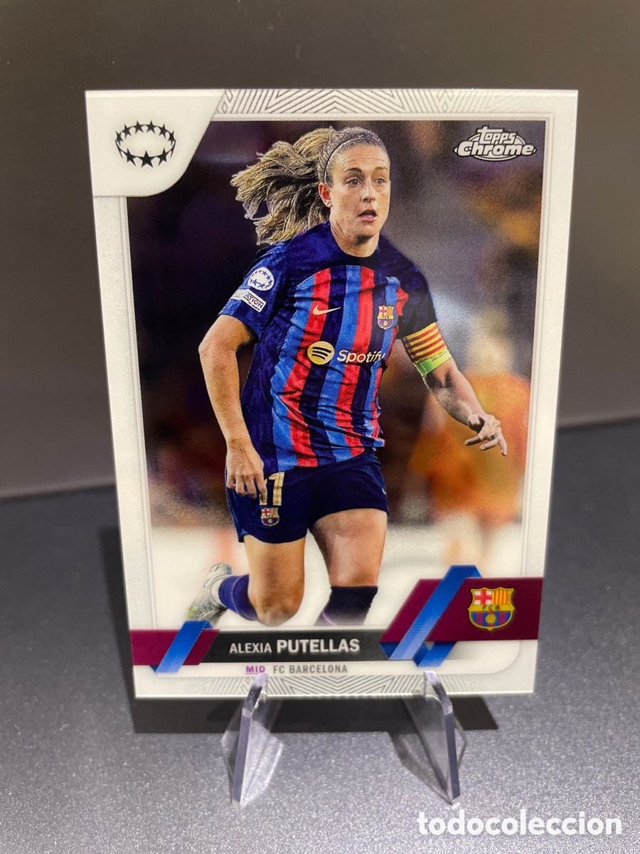 Football Stickers: Alexia Putellas 1 Topps Chrome 2022-23 FC Barcelona