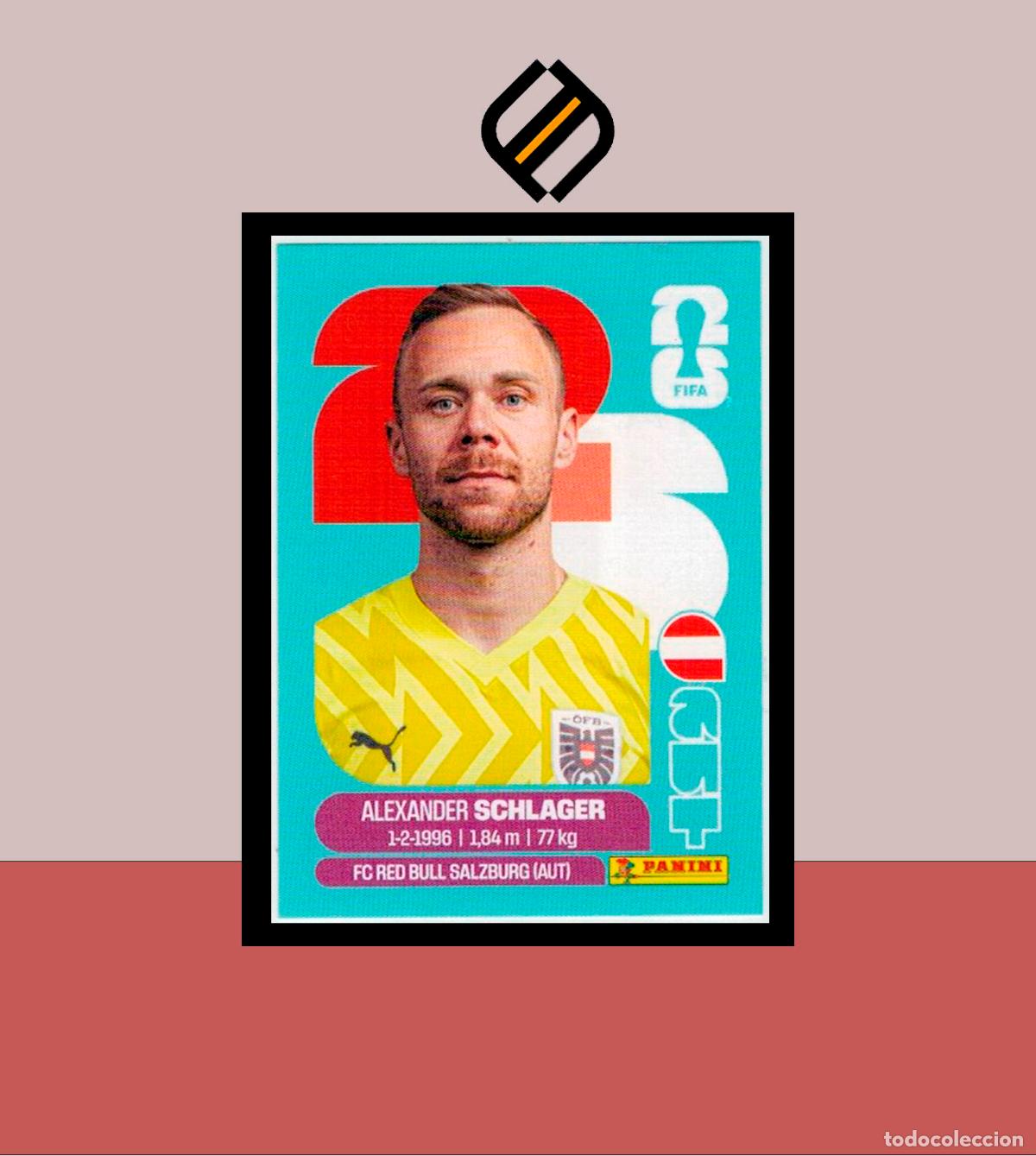 Cartes &agrave; collectionner de Football: PANINI FIFA CLUB WORLD CUP 2026 26 AUT 2 ALEXANDER SCHLAGER AUSTRIA STICKER MUNDIAL MEX CAN USA