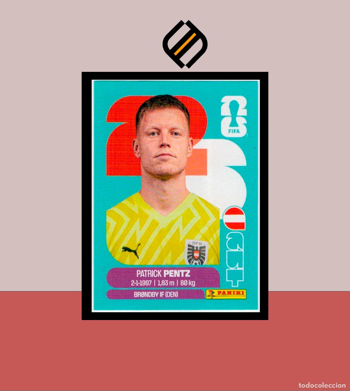 Cartes &agrave; collectionner de Football: PANINI FIFA CLUB WORLD CUP 2026 26 AUT 3 PATRICK PENTZ AUSTRIA STICKER MUNDIAL MEX CAN USA