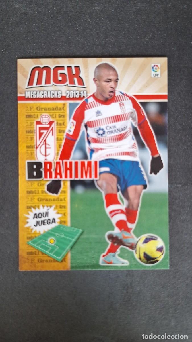 Cartes &agrave; collectionner de Football: L1 BRAHIMI GRANADA C. F. 173 PANINI MEGACRACKS 2013 2014 13 14