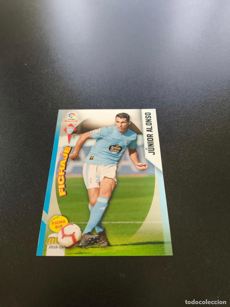 Cartes &agrave; collectionner de Football: 143 BIS Junior Alonso FICHAJE CELTA PANINI LIGA MECRACRACKS MGK 2018 2019 18 19 N ESTE ADRENALYN