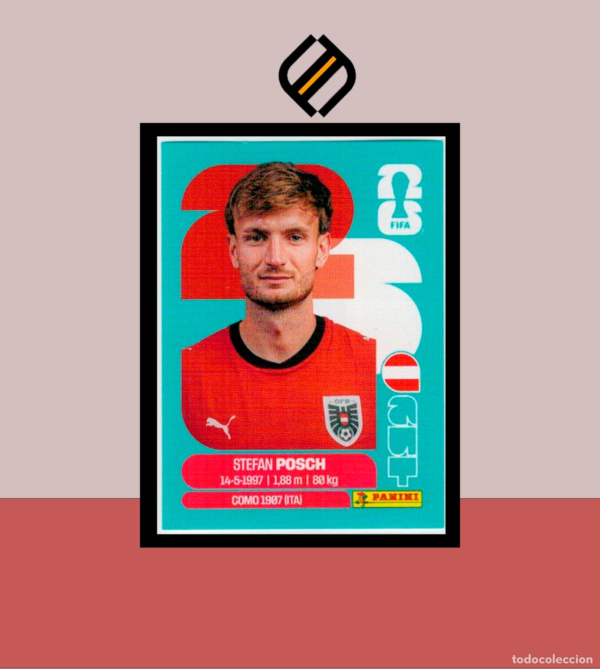 Cromos de Futebol: PANINI FIFA CLUB WORLD CUP 2026 26 AUT 7 STEFAN BOSCH AUSTRIA STICKER MUNDIAL MEX CAN USA