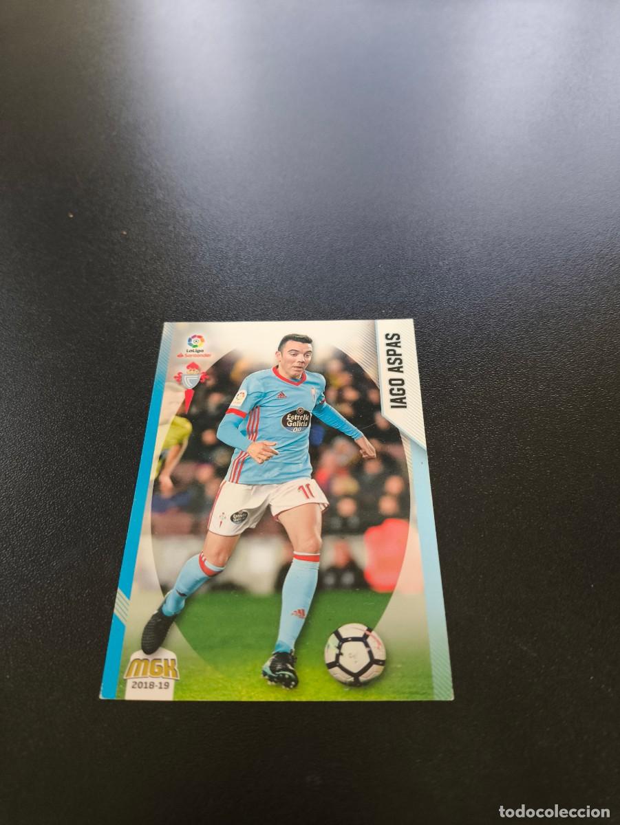 Cromos de Futebol: 153 Iago Aspas CELTA DE VIGO PANINI LIGA MECRACRACKS MGK 2018 2019 18 19 N ESTE ADRENALYN