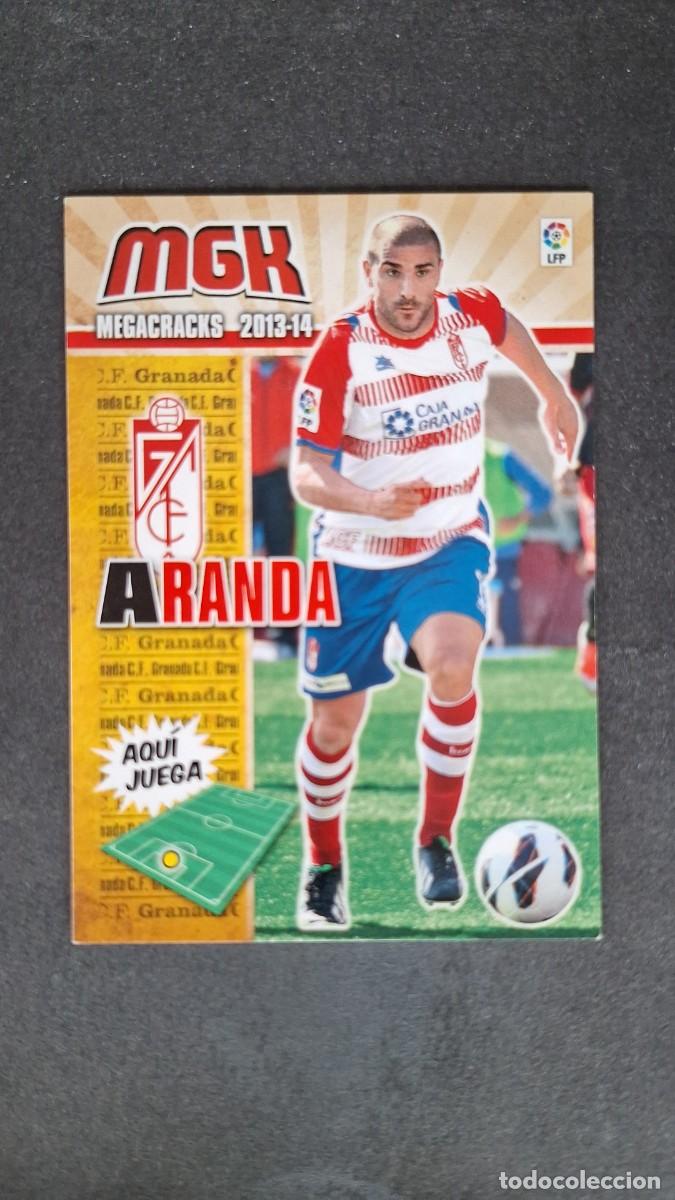Cromos de Futebol: L1 ARANDA GRANADA C. F. 177 PANINI MEGACRACKS 2013 2014 13 14
