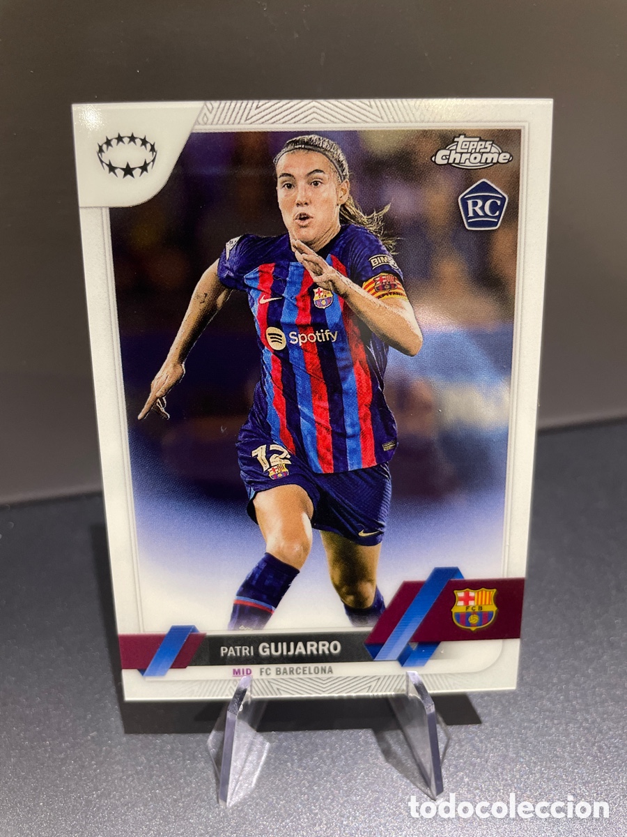 Figurine di Calcio: Patri Guijarro 13 Topps Chrome 2022-23 FC Barcelona