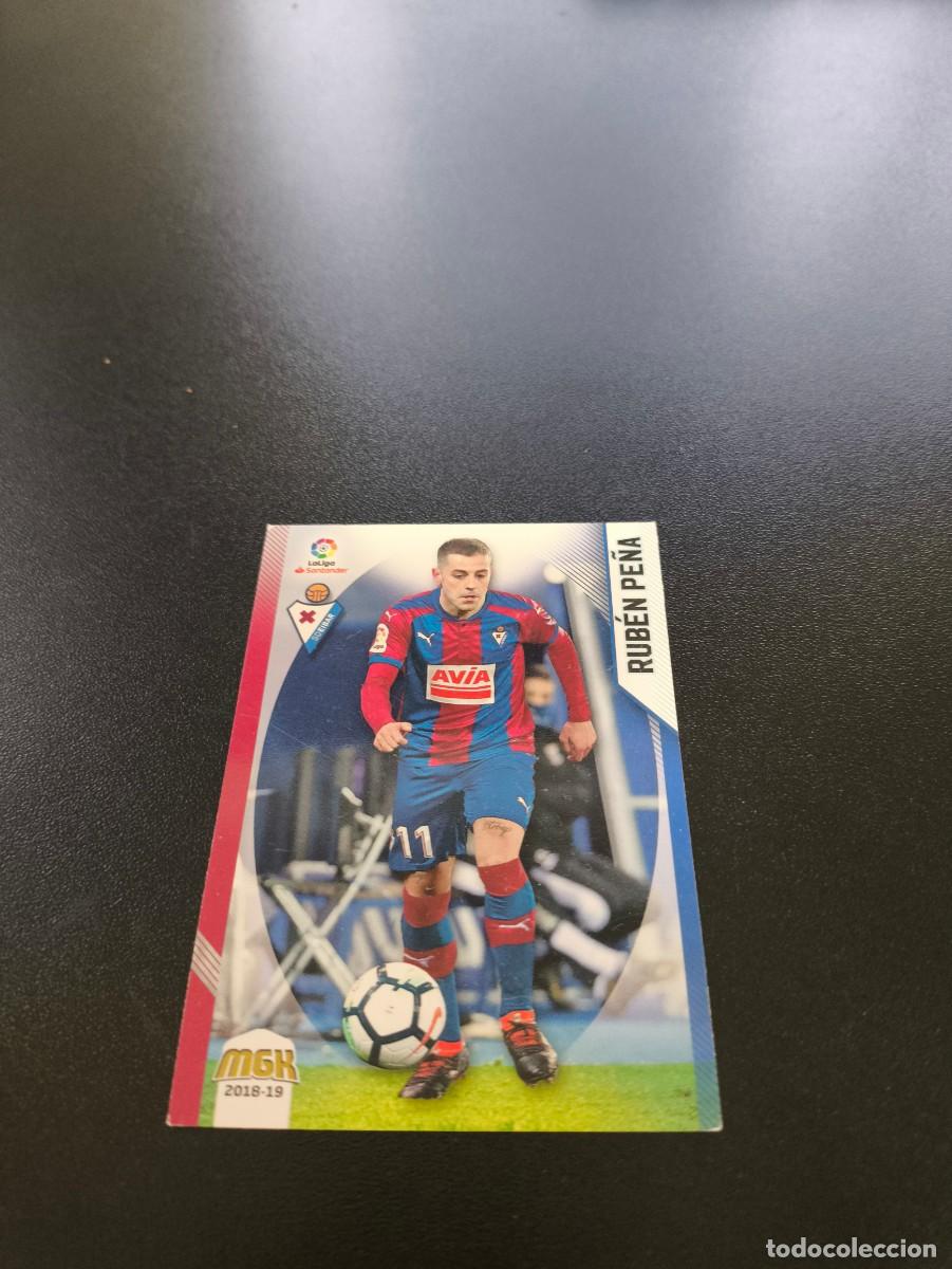 Cromos de f&uacute;tbol: 166 Rub&eacute;n Pe&ntilde;a EIBAR PANINI LIGA MECRACRACKS MGK 2018 2019 18 19 NO ESTE ADRENALYN