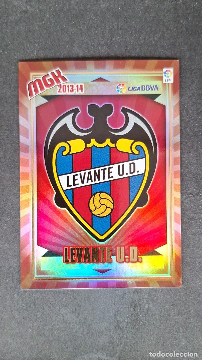 Cromos de f&uacute;tbol: L1 ESCUDO LEVANTE U. D. 181 PANINI MEGACRACKS 2013 2014 13 14