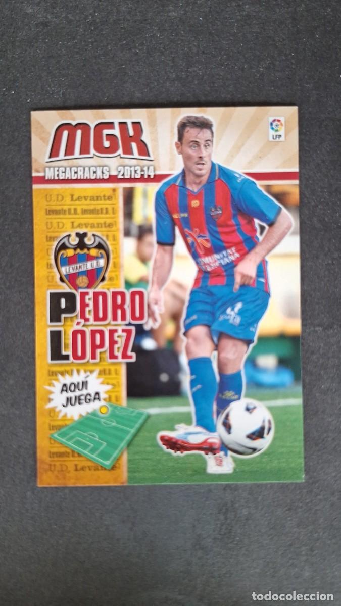 Cromos de f&uacute;tbol: L1 PEDRO LOPEZ LEVANTE U. D. 184 PANINI MEGACRACKS 2013 2014 13 14