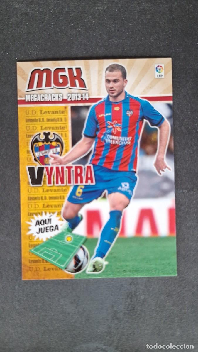 Cromos de f&uacute;tbol: L1 VYNTRA LEVANTE U. D. 185 PANINI MEGACRACKS 2013 2014 13 14