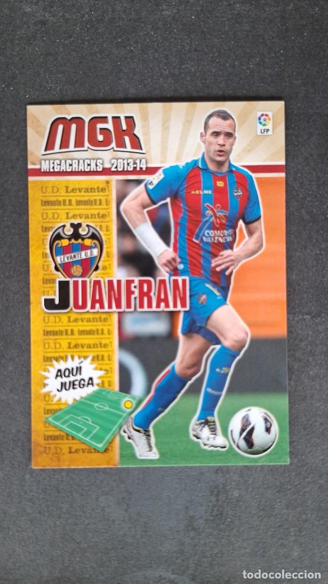 Cromos de f&uacute;tbol: L1 JUANFRAN LEVANTE U. D. 188 PANINI MEGACRACKS 2013 2014 13 14